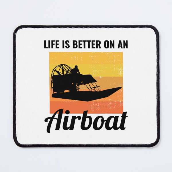 Item preview, Airboat Fanboat Airboating Planeboat Swamp boat designed and sold by CuteDesigns1.
