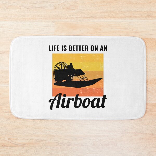 Item preview, Airboat Fanboat Airboating Planeboat Swamp boat designed and sold by CuteDesigns1.