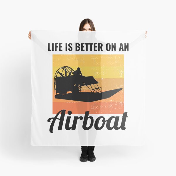 Item preview, Airboat Fanboat Airboating Planeboat Swamp boat designed and sold by CuteDesigns1.