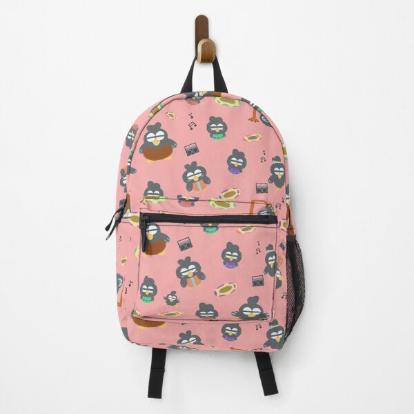 Vista previa del artículo con la obra «Lindo patrón de cuervos: rosa», diseñado y vendido por MILdecals.
