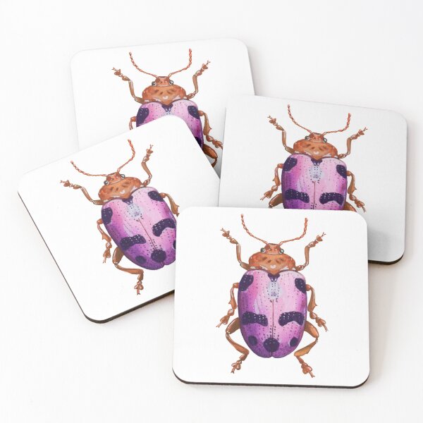 Item preview, Watercolor Beetle designed and sold by graphiteme.