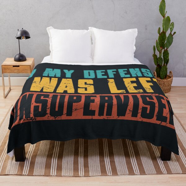 Item preview, In my defense I was left unsupervised sarcastic saying designed and sold by SweetLog.
