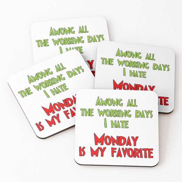 Item preview, Monday is my favorite designed and sold by Old-Scratch.