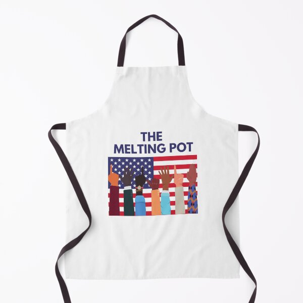 Item preview, The melting pot USA Flag. No one is illegal designed and sold by T-Look.