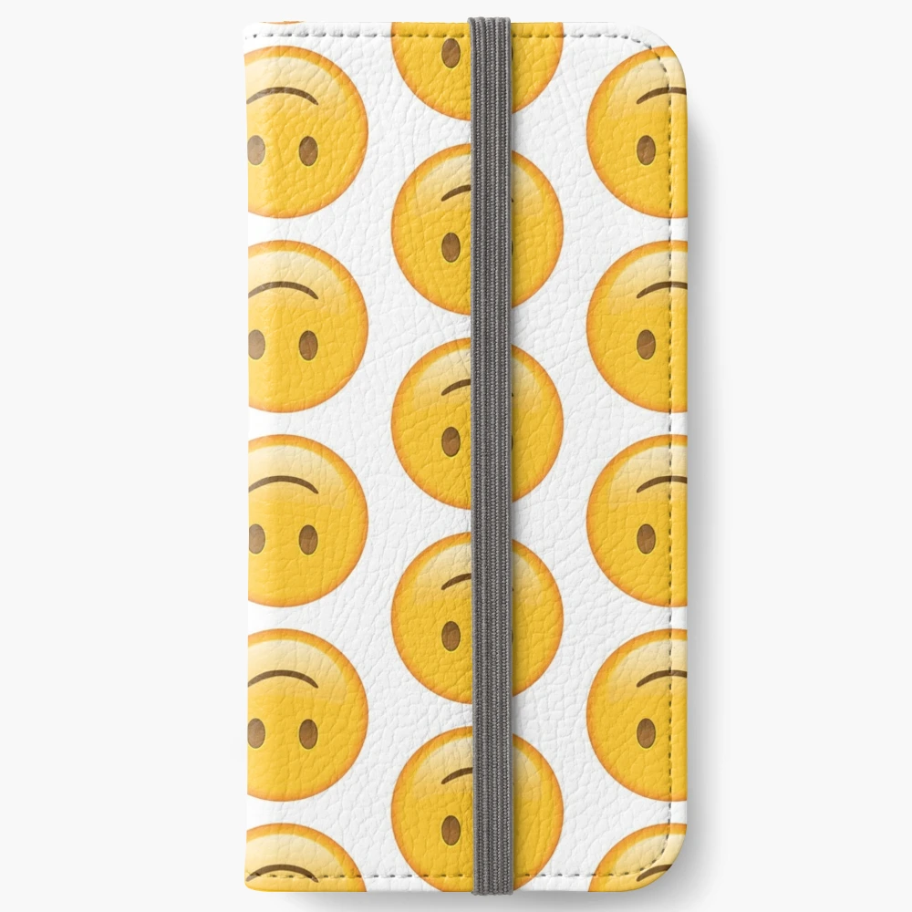 Slightly Smiling Face Emoji | iPhone Wallet