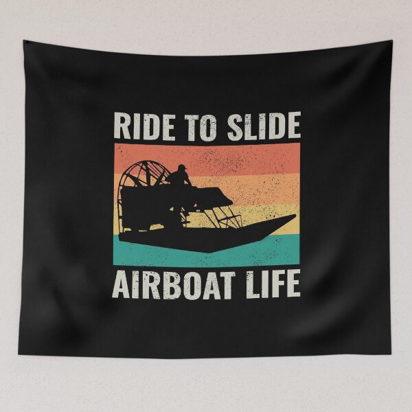 Item preview, Airboat Fanboat Airboating Planeboat Swamp boat designed and sold by CuteDesigns1.