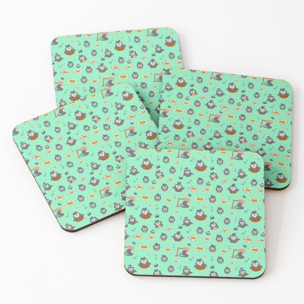 Item preview, Cute Crows Pattern- Green designed and sold by MILdecals.