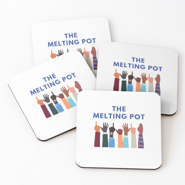 Item preview, The melting pot. People hands. No one is illegal designed and sold by T-Look.