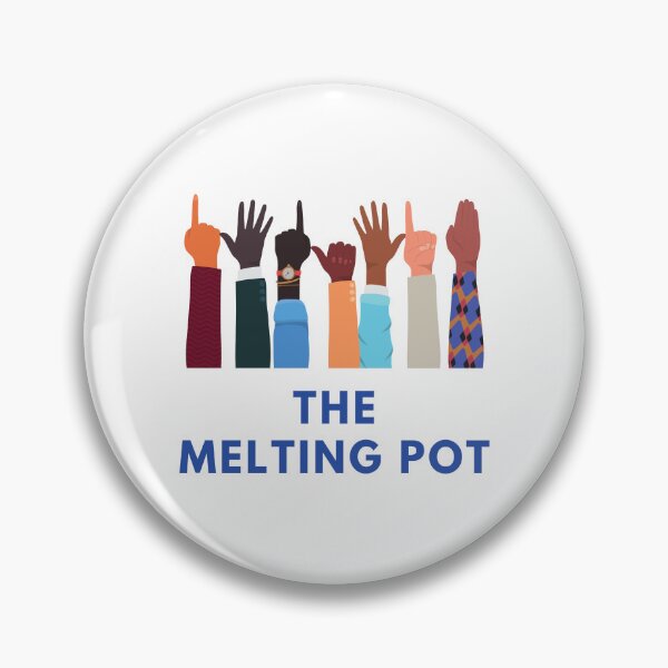 Item preview, The melting pot. People hands. No one is illegal designed and sold by T-Look.