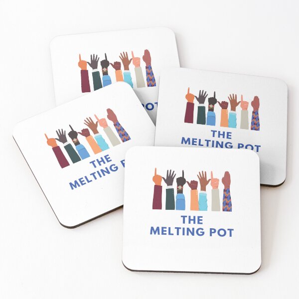Item preview, The melting pot. People hands. No one is illegal designed and sold by T-Look.