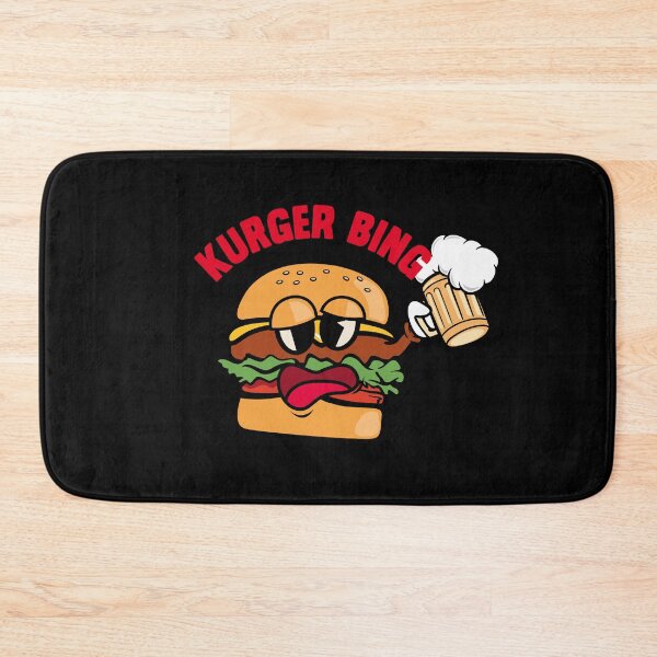 Item preview, Kurger Bing funny hamburger designed and sold by retrippy.