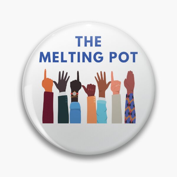 Item preview, The melting pot. People hands. No one is illegal designed and sold by T-Look.