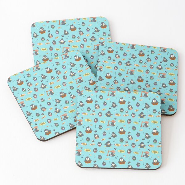 Item preview, Cute Crows Pattern- Blue designed and sold by MILdecals.
