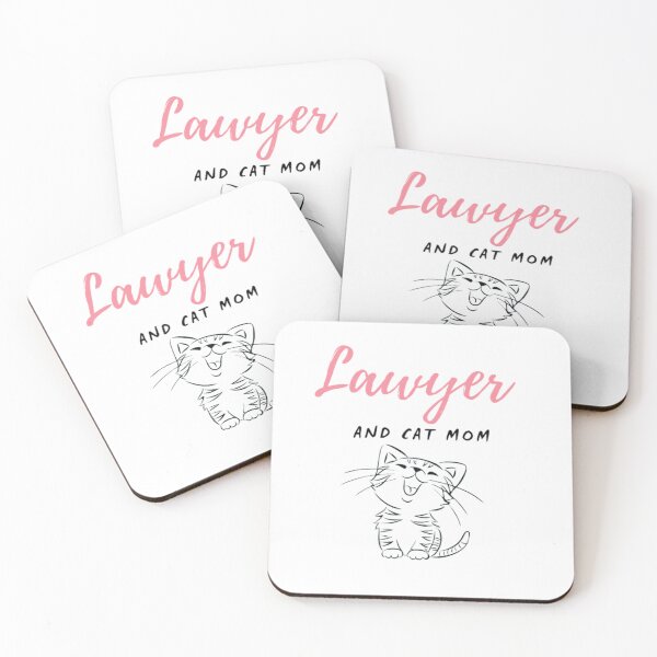 Item preview, Lawyer And Cat Mom designed and sold by Nero9o.
