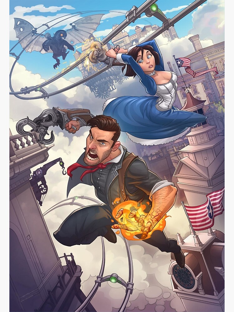 Elizabeth Bioshock Infinite | Art Print