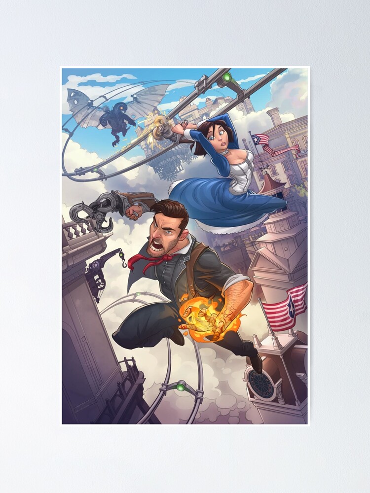 Poster Bioshock infinite - booker & elizabeth | Wall Art, Gifts &  Merchandise 