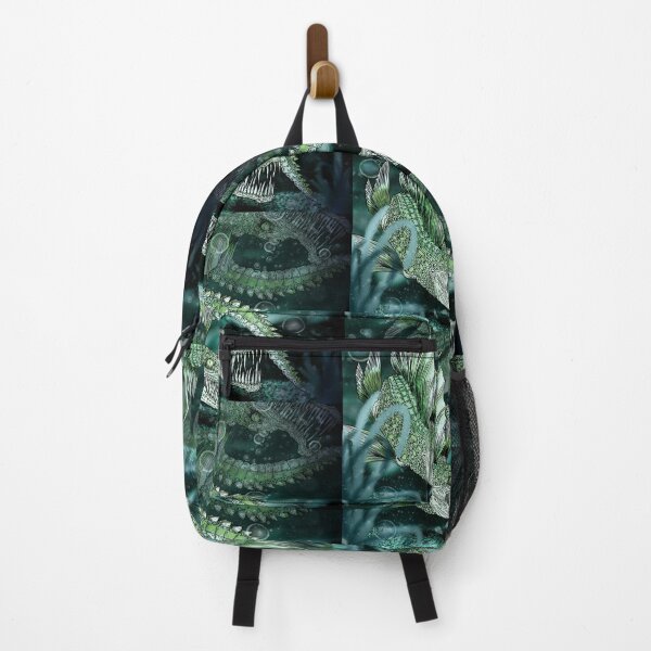 Item preview, Collection of Curious Creatures: Crocodile Icefish green designed and sold by iduzarts.