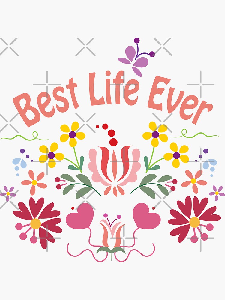 Best Life Ever Spring White by CreativeContour