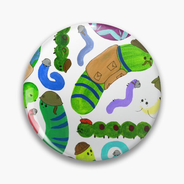 Item preview, Army of Caterpillars designed and sold by Katie Earley.