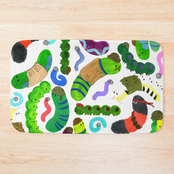 Item preview, Army of Caterpillars designed and sold by Katie Earley.