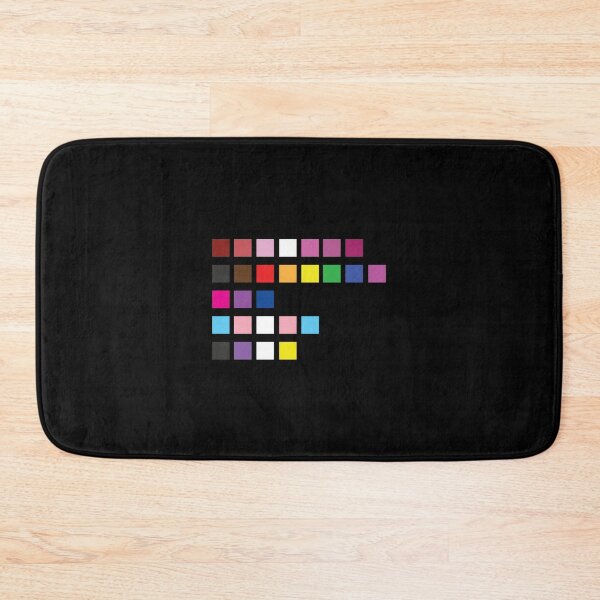 Item preview, LGBTQ Pride Squares | Subtle Minimalist LGBTQ Pride Flag Colors designed and sold by averydavage.