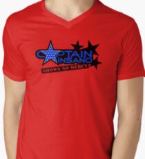 captain-insano-for-light Men's V-Neck T-Shirt