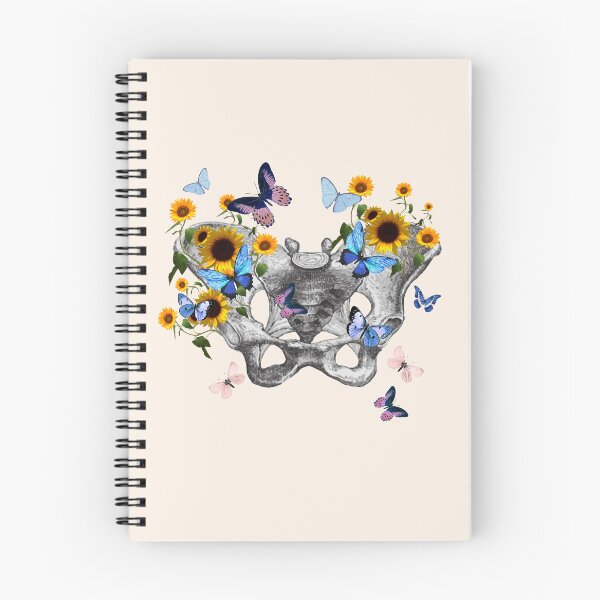Item preview, Female pelvis Feminism, anatomy, anatomical art, draw, flowers roses, female bones of the pelvis designed and sold by Collagedream.