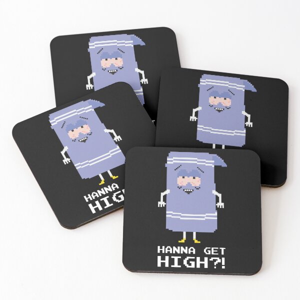 Item preview, SOUTH PARK TOWELIE WANNA GET HIGH MEN'S TRI-BLEND designed and sold by iinowake8.