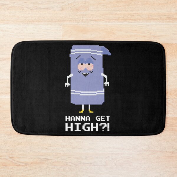 Item preview, SOUTH PARK TOWELIE WANNA GET HIGH MEN'S TRI-BLEND designed and sold by iinowake8.