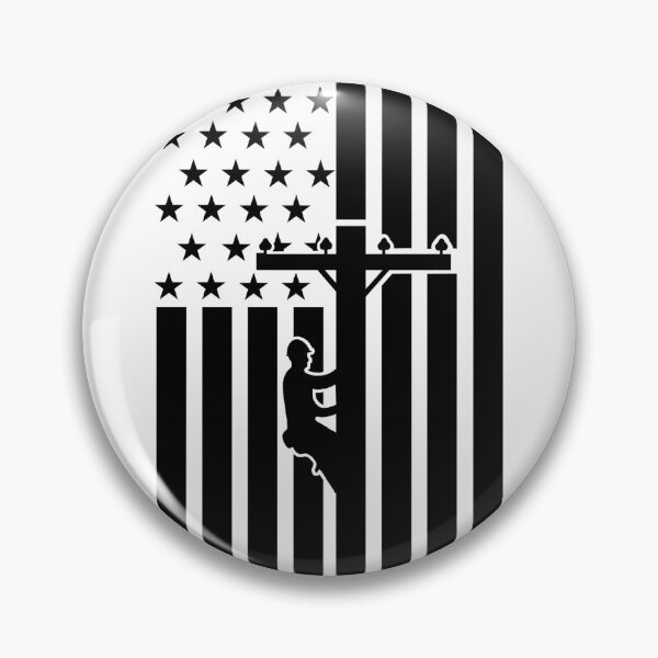 Artikelvorschau, Lineman-Flagge entworfen und verkauft von PurdyCDesigns1.