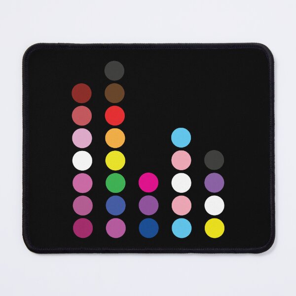 Item preview, LGBTQ Pride Dots | Subtle Minimalist LGBTQ Pride Flag Colors designed and sold by averydavage.