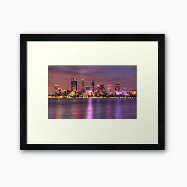 Item preview, Perth WA  at Night - HDR 1 designed and sold by Colin  Williams Photography.