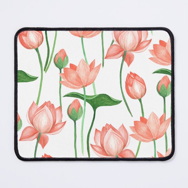 Item preview, Lotuses and dragonflies. Summer. Flowers. designed and sold by AnaGuziiArt.