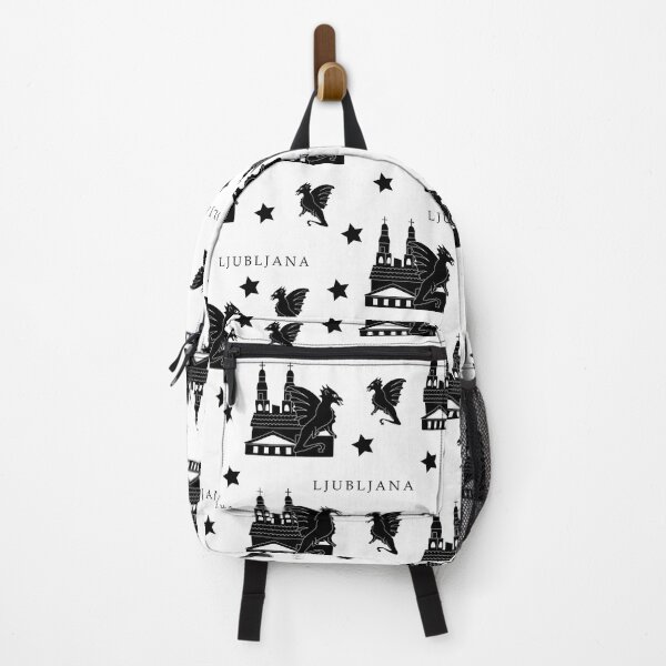 Item preview, Ljubljana, monochrome seamless pattern designed and sold by OM-lova.