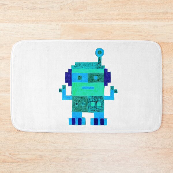Item preview, Robot 1 (white background) designed and sold by MentaLee.