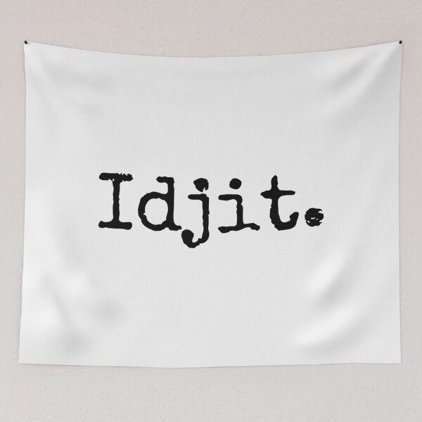 Item preview, Idjit Supernatural Shirt designed and sold by juicyimplement1.