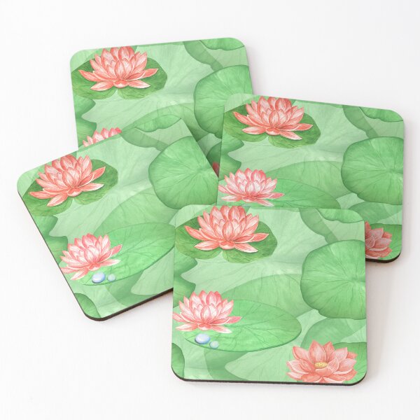 Item preview, Pond, water lily. Summer. Flowers. designed and sold by AnaGuziiArt.