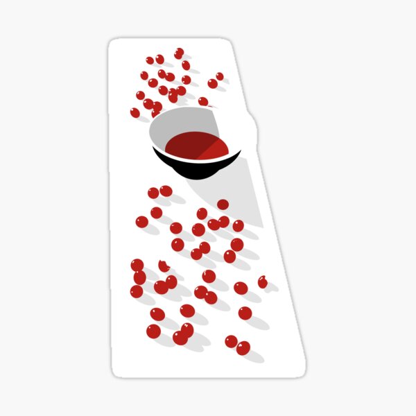 Item preview, McCartney I Cherries on Light background  designed and sold by hatsharpener.