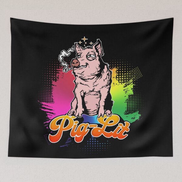 Item preview, Pig-Lit designed and sold by artbymiles.