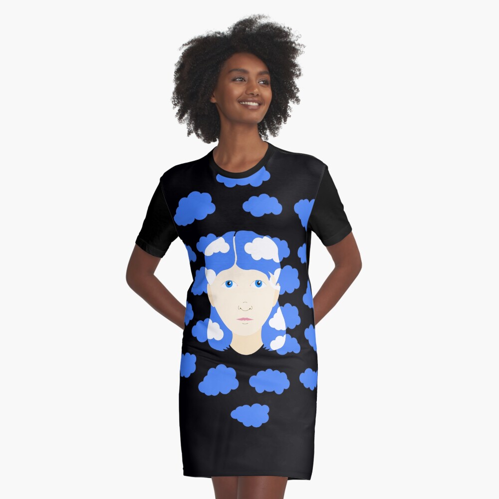 Item preview, Graphic T-Shirt Dress designed and sold by indiVisibl.