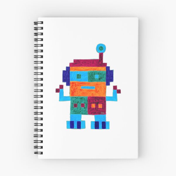 Item preview, Robot 2 (white background) designed and sold by MentaLee.