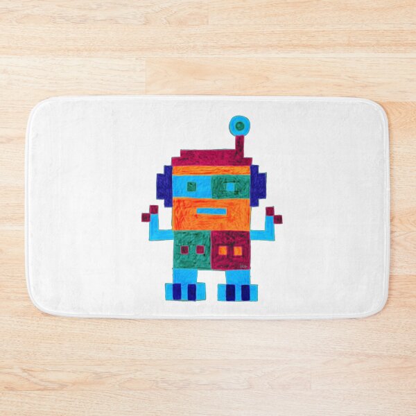 Item preview, Robot 2 (white background) designed and sold by MentaLee.