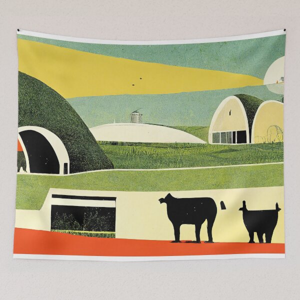 Item preview, Minimal Future Farm designed and sold by MoreMachine.