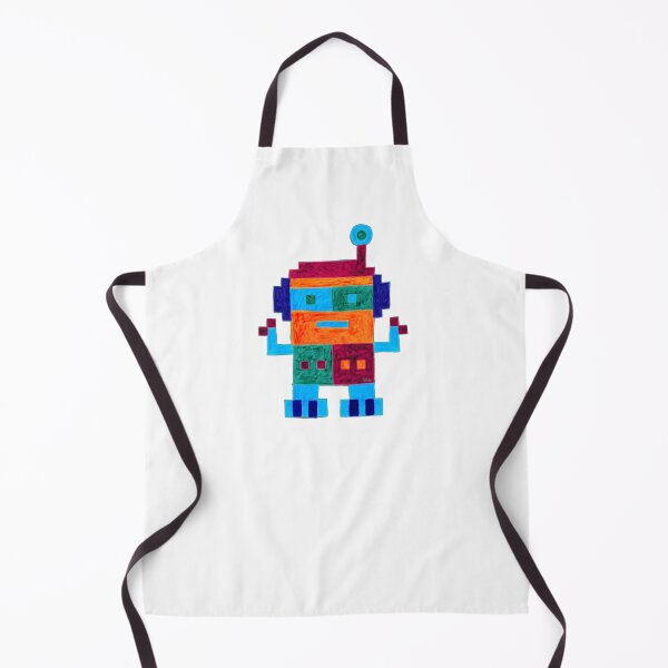 Item preview, Robot 2 (white background) designed and sold by MentaLee.