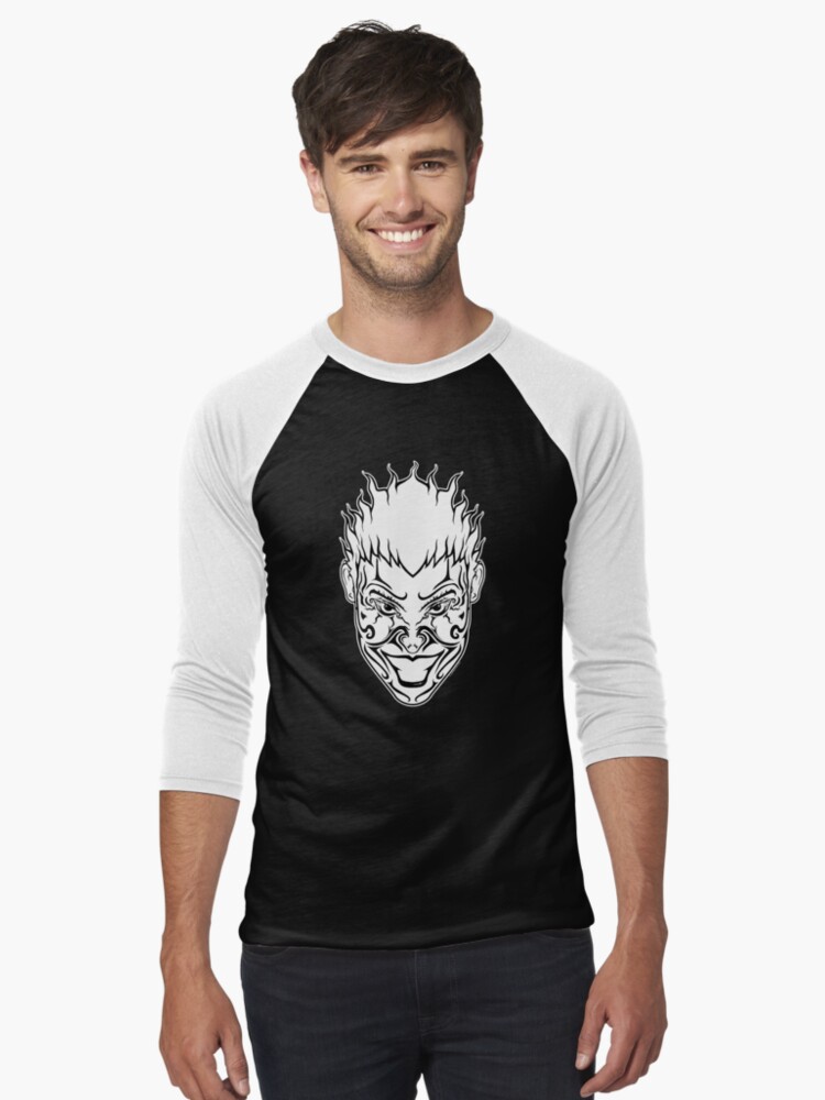Thumbnail 1 of 3, Baseball ¾ Sleeve T-Shirt, madness designed and sold by sadmachine.