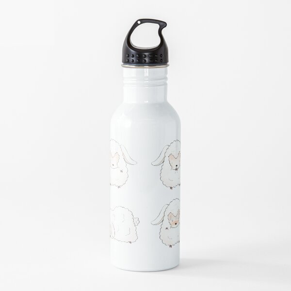 Cute Sheep Stickers for Handspinners & Sheep Lovers Water Bottle