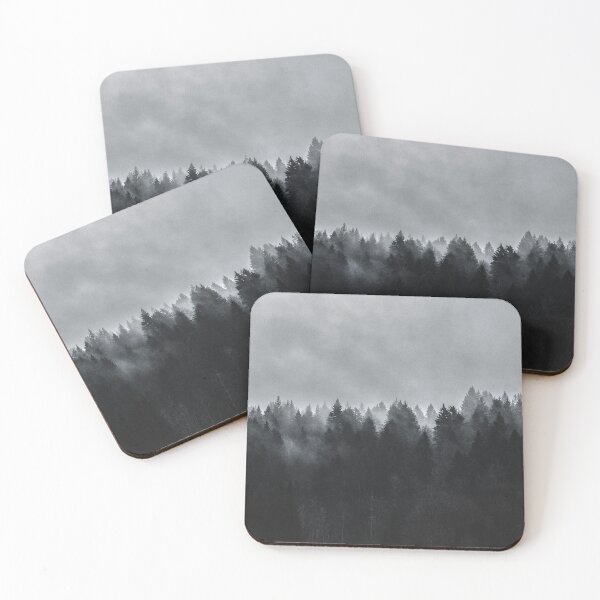 Item preview, Misty Forest Drawing, Dark Green Misty forest, Misty Dark Green Forest Aesthetic, Foggy Misty Dark Green Forest Aesthetic designed and sold by Trendymotion.