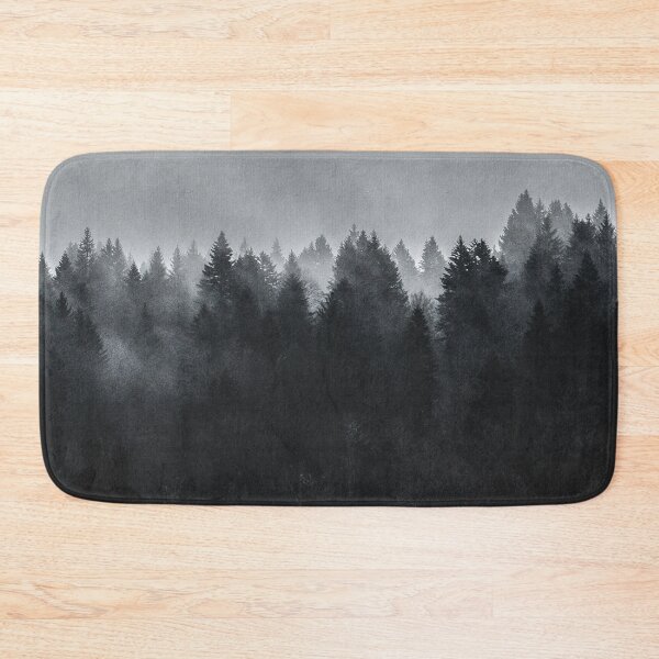 Item preview, Misty Forest Drawing, Dark Green Misty forest, Misty Dark Green Forest Aesthetic, Foggy Misty Dark Green Forest Aesthetic designed and sold by Trendymotion.