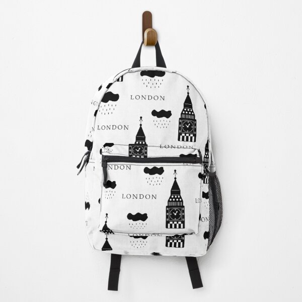 Item preview, London, monochrome seamless pattern designed and sold by OM-lova.