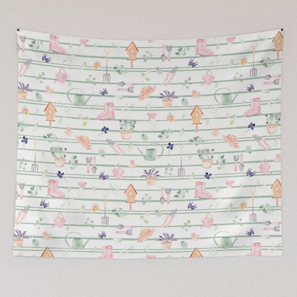 Item preview, The Gardener | Watercolor  designed and sold by Harpley Design Studio.